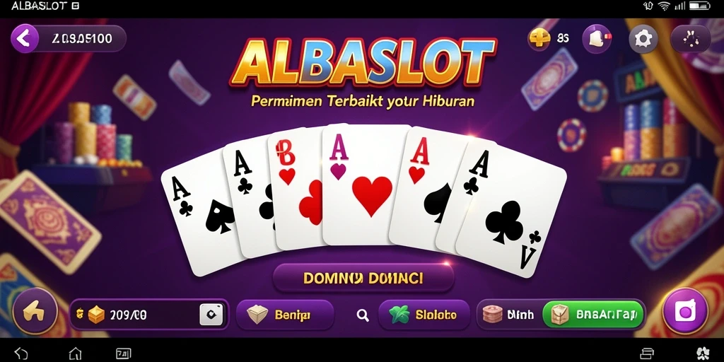 Tampilan screenshot dari gameplay seru di ALBASLOT.