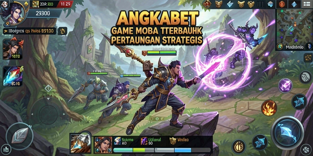Gameplay seru dengan karakter yang unik dalam ANGKABET.