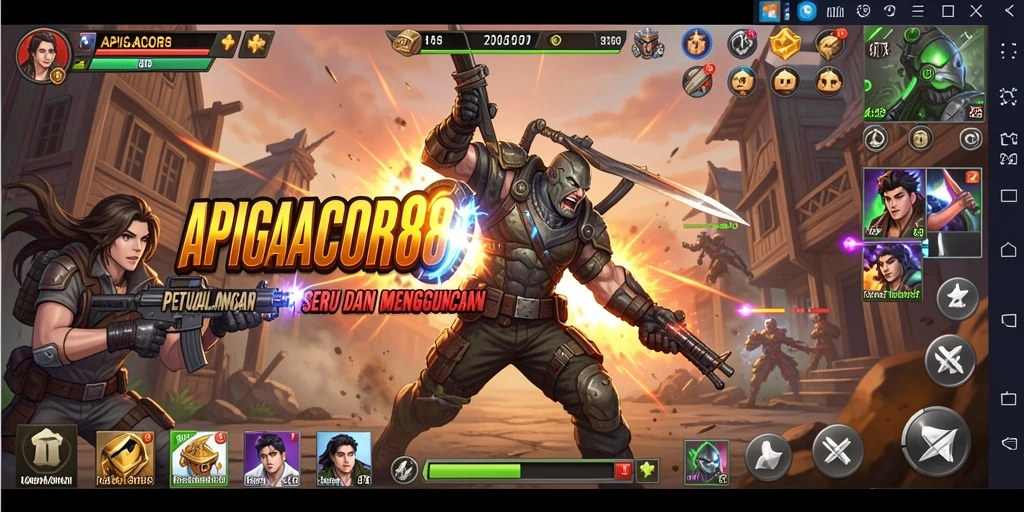 Gameplay seru dalam APIGACOR88 dengan aksi yang mendebarkan.