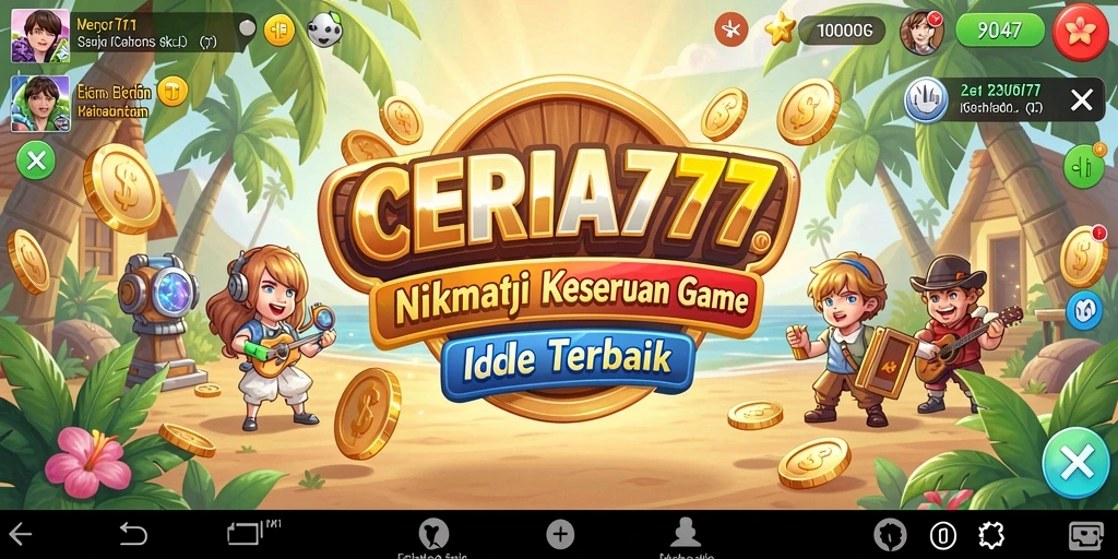Tampilan gameplay CERIA777 yang menarik dan interaktif.