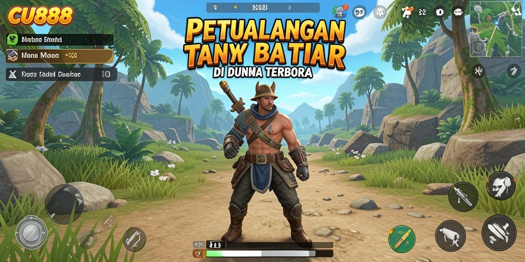 Gameplay seru di dunia terbuka yang luas dan indah.