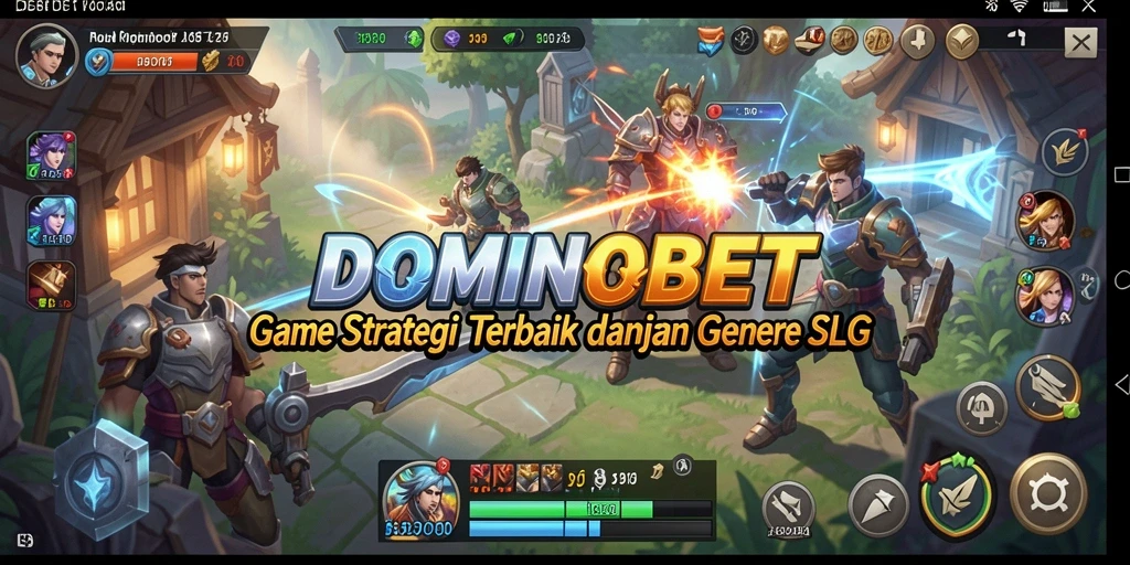 Tampilan gameplay seru dan strategis dari DOMINOBET.