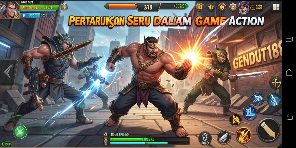 Gameplay menegangkan dari GENDUT188 yang penuh aksi.