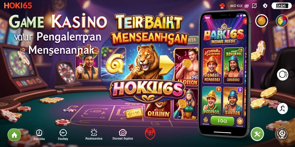 Tampilan gameplay menarik dari HOKI65 yang penuh aksi kasino.