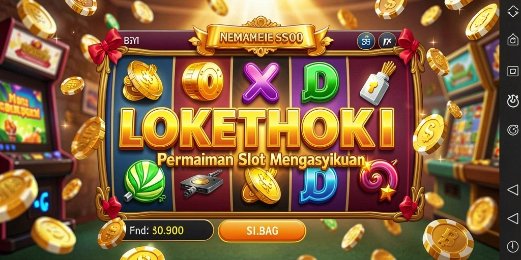 Tampilan gameplay LOKETHOKI dengan grafis yang menawan.