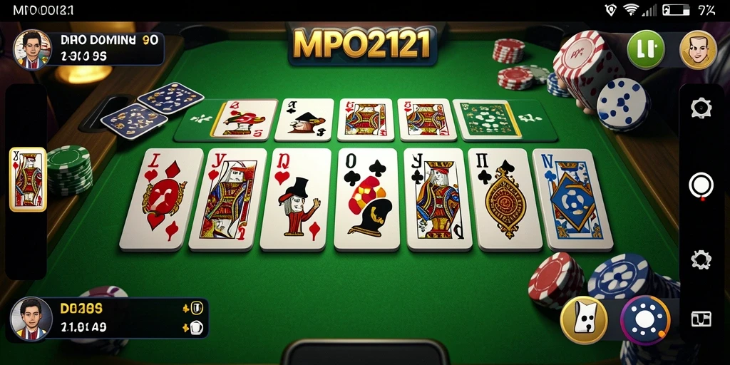 Tampilan gameplay seru di MPO2121 dengan pemain bersaing.