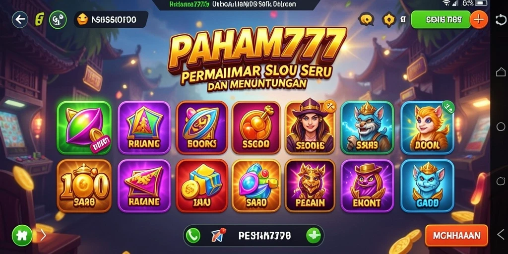 Tampilan gameplay PAHAM777 yang memukau dan mengasyikkan.