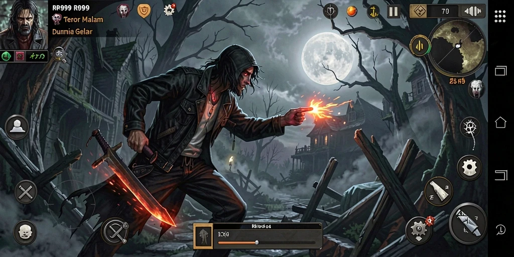 Gameplay menegangkan dengan suasana Horror yang sangat mencekam.