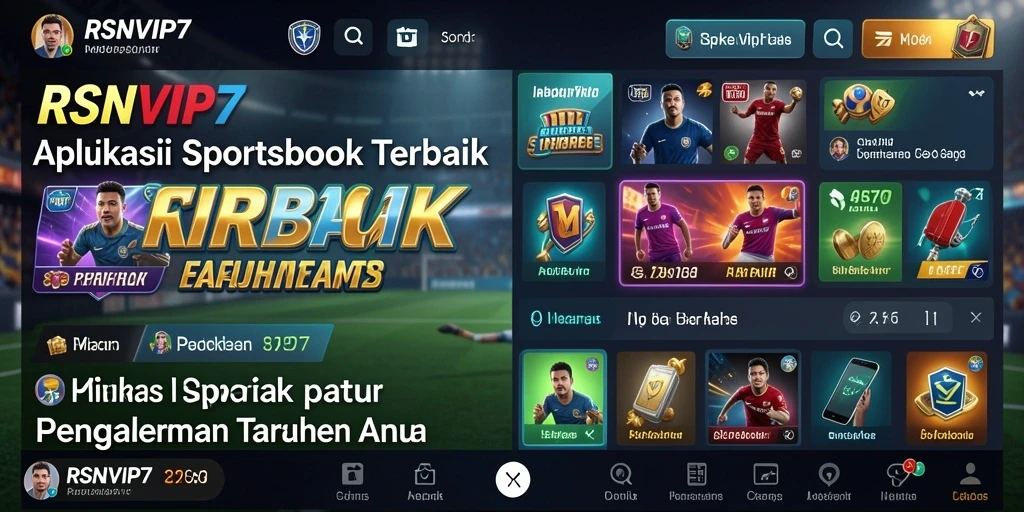 Tampilan menarik dari gameplay Sportsbook di RSNVIP7.